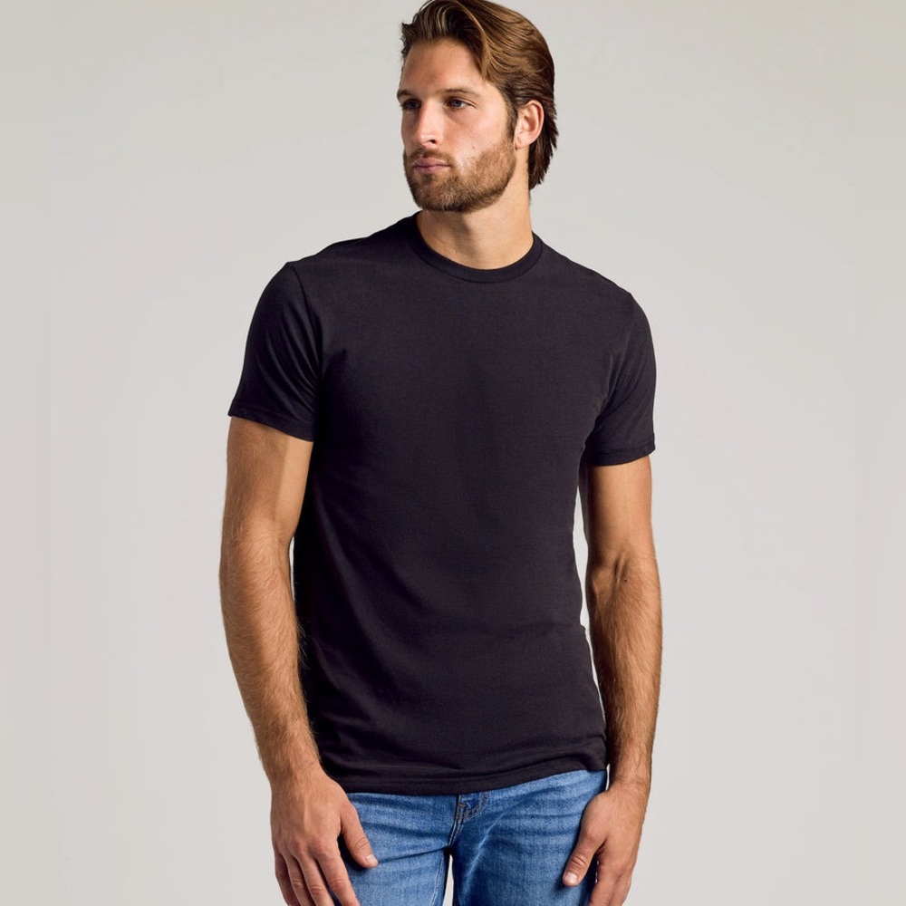 True Classic Staple Active Crew set of 3 in black - Picture 3 of 4
